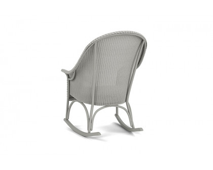 Lloyd Flanders™ All Seasons High Back Porch Rocker with Padded Seat - Platinum