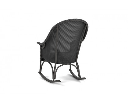 Lloyd Flanders™ All Seasons High Back Porch Rocker with Padded Seat - Charcoal