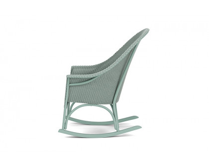 Lloyd Flanders™ All Seasons High Back Porch Rocker with Padded Seat - Sea Glass