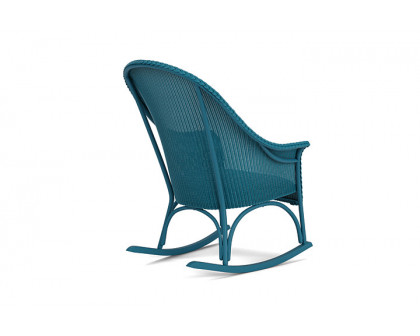 Lloyd Flanders™ All Seasons High Back Porch Rocker with Padded Seat - Peacock