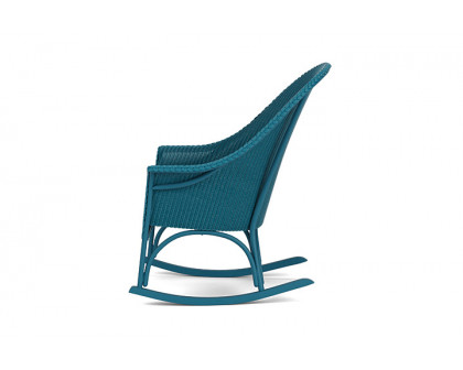 Lloyd Flanders™ All Seasons High Back Porch Rocker with Padded Seat - Peacock