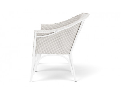 Lloyd Flanders™ All Seasons Settee with Padded Seat - White