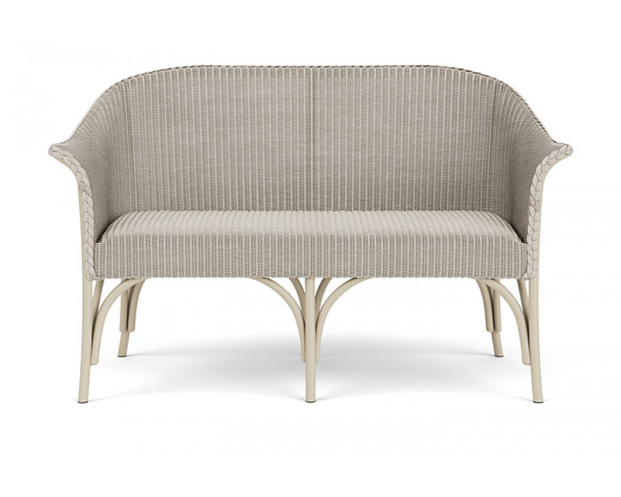 Lloyd Flanders™ All Seasons Settee with Padded Seat - Linen