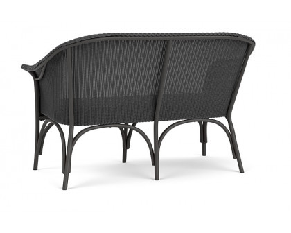 Lloyd Flanders™ All Seasons Settee with Padded Seat - Charcoal