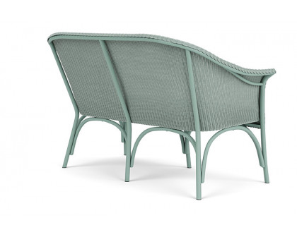 Lloyd Flanders™ All Seasons Settee with Padded Seat - Sea Glass