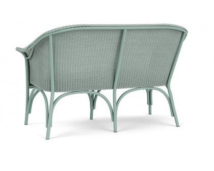 Lloyd Flanders™ All Seasons Settee with Padded Seat - Sea Glass