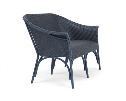 Lloyd Flanders™ All Seasons Settee with Padded Seat - Denim Blue