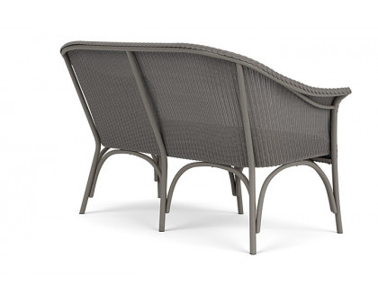 Lloyd Flanders™ All Seasons Settee with Padded Seat - Pewter