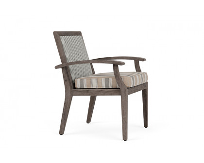 Lloyd Flanders™ Frontier Dining Armchair - Platinum