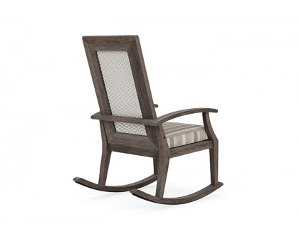 Lloyd Flanders™ Frontier High Back Porch Rocker - Matte White