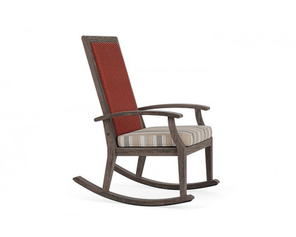 Lloyd Flanders™ Frontier High Back Porch Rocker - Terracotta