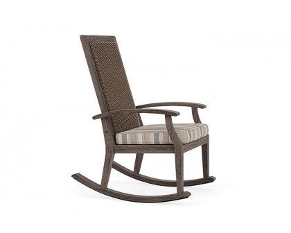 Lloyd Flanders™ Frontier High Back Porch Rocker - Bark