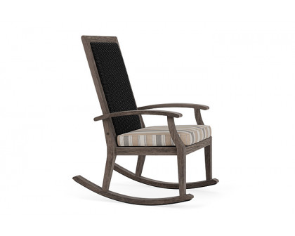 Lloyd Flanders™ Frontier High Back Porch Rocker - Ebony