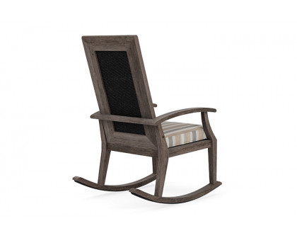 Lloyd Flanders™ Frontier High Back Porch Rocker - Ebony