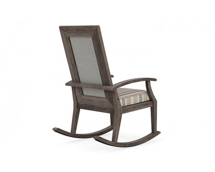 Lloyd Flanders™ Frontier High Back Porch Rocker - Platinum