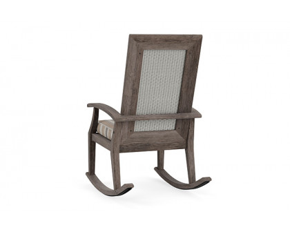 Lloyd Flanders™ Frontier High Back Porch Rocker - Platinum