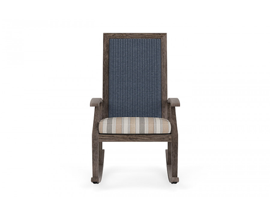 Lloyd Flanders™ Frontier High Back Porch Rocker - Denim Blue