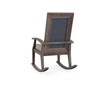 Lloyd Flanders™ Frontier High Back Porch Rocker - Denim Blue