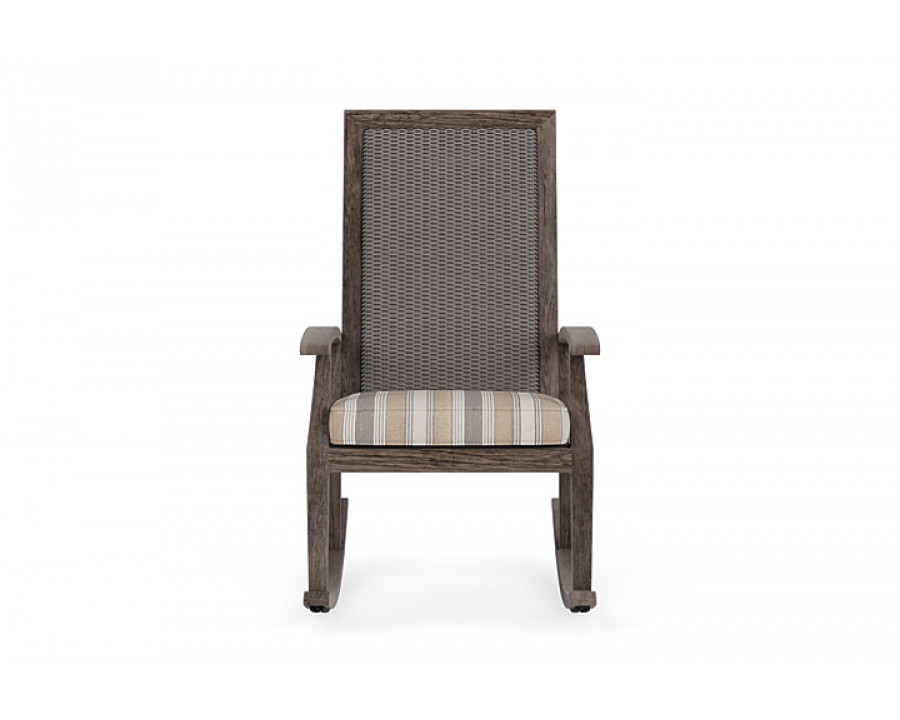 Lloyd Flanders™ Frontier High Back Porch Rocker - Pewter