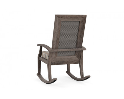 Lloyd Flanders™ Frontier High Back Porch Rocker - Pewter