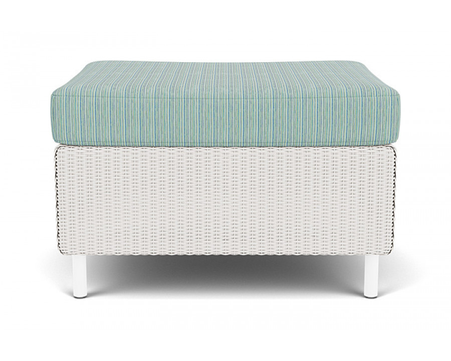 Lloyd Flanders™ Visions Ottoman - White