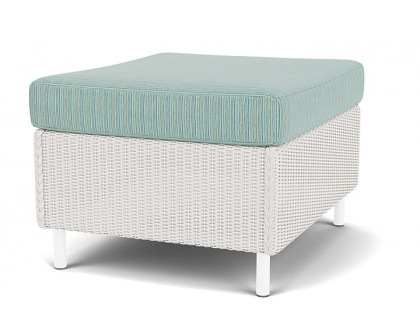 Lloyd Flanders™ Visions Ottoman - White