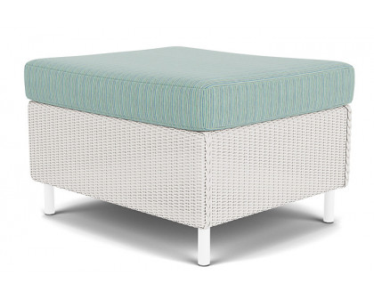 Lloyd Flanders™ Visions Ottoman - White