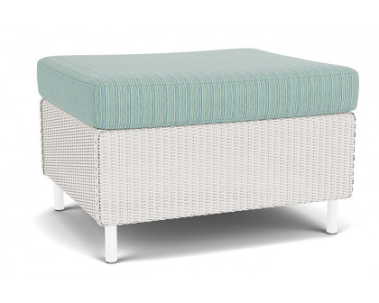 Lloyd Flanders™ Visions Ottoman - White