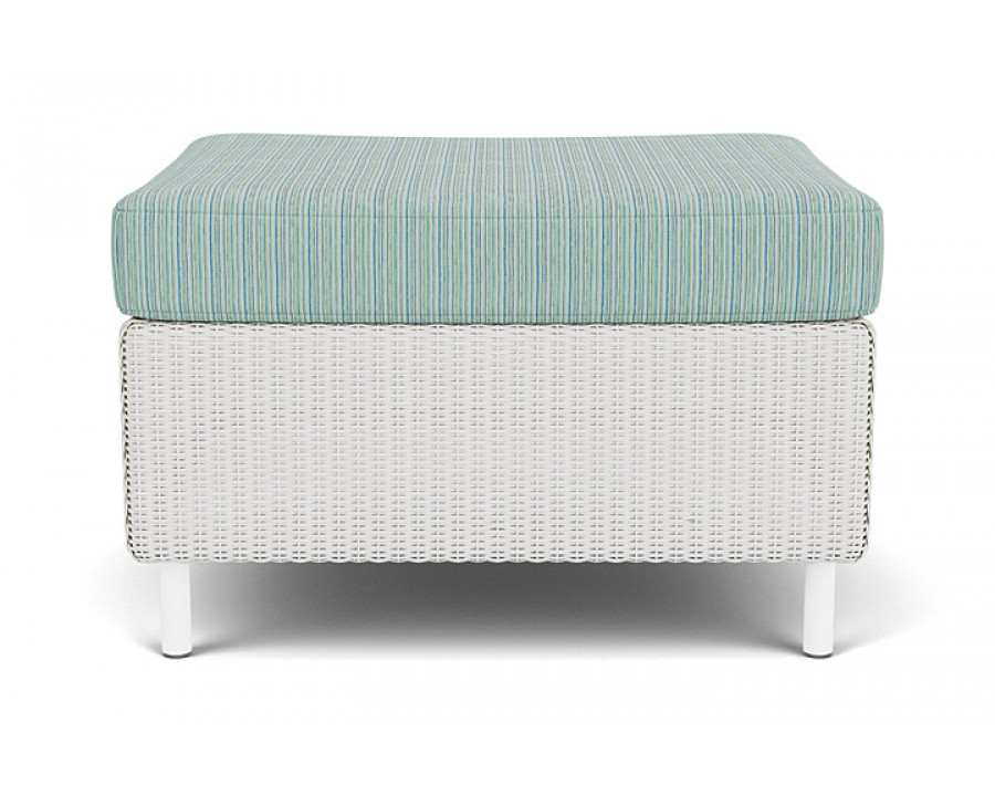 Lloyd Flanders™ Visions Ottoman - Matte White