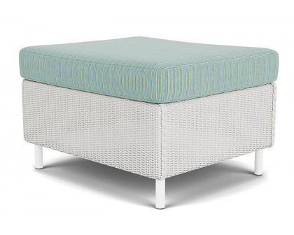 Lloyd Flanders™ Visions Ottoman - Matte White