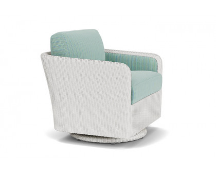 Lloyd Flanders™ Visions Swivel Glider Lounge Chair - Matte White