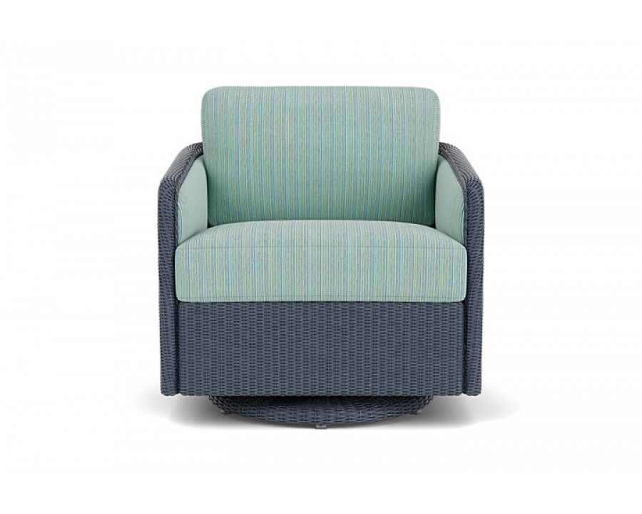 Lloyd Flanders™ Visions Swivel Glider Lounge Chair - Denim Blue