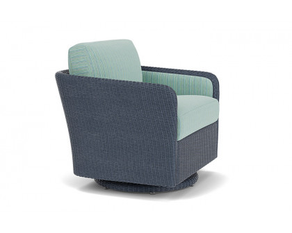 Lloyd Flanders™ Visions Swivel Glider Lounge Chair - Denim Blue