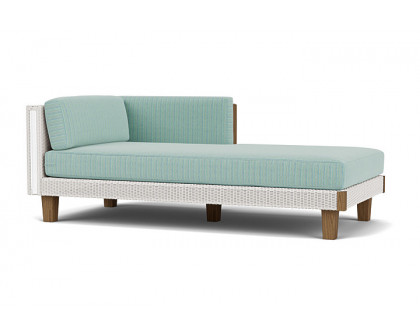 Lloyd Flanders™ Catalina Left Arm Chaise - White