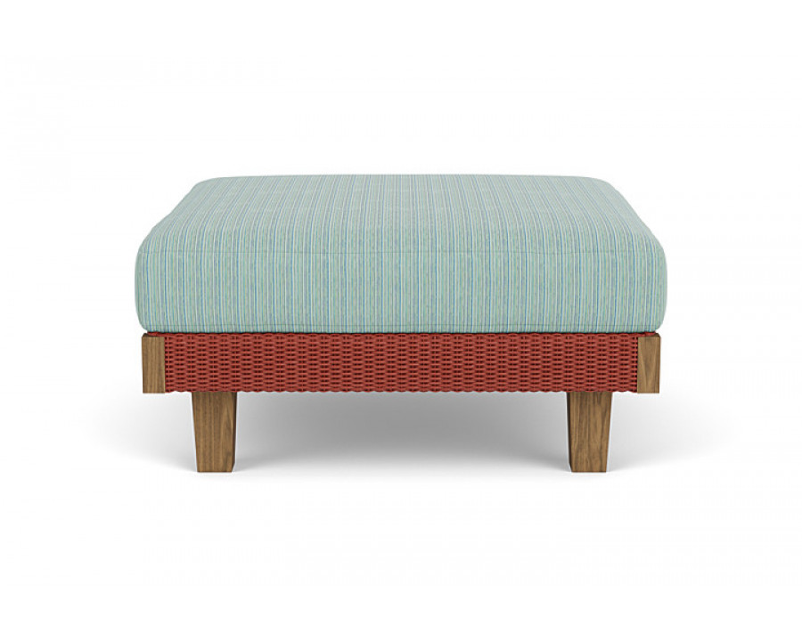 Lloyd Flanders™ Catalina Ottoman  - Terracotta