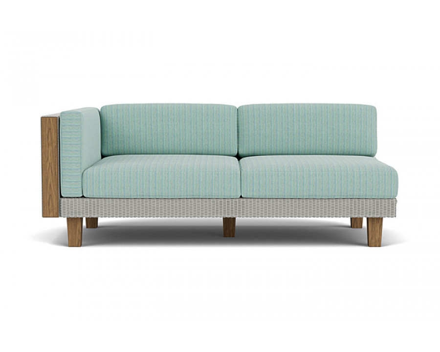 Lloyd Flanders™ Catalina Right Arm Loveseat - Platinum