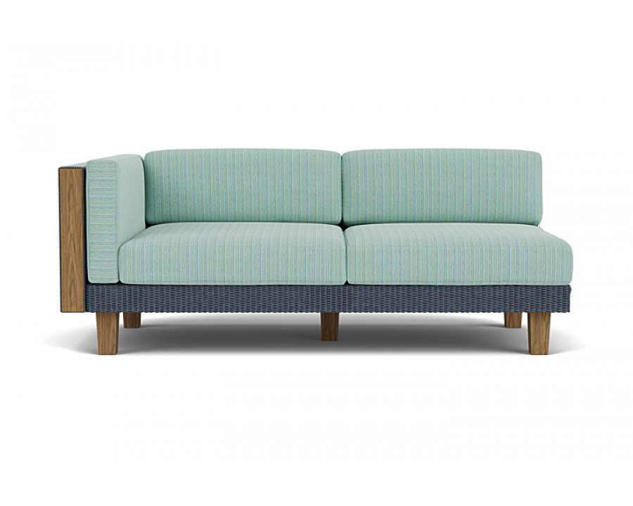 Lloyd Flanders™ Catalina Right Arm Loveseat - Denim Blue