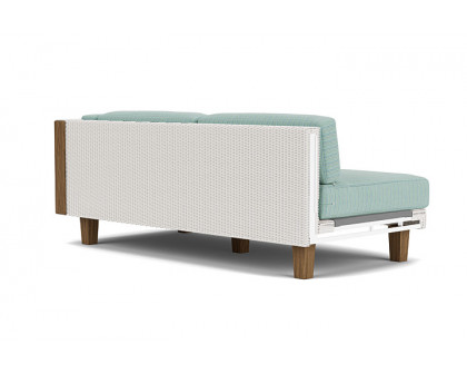 Lloyd Flanders™ Catalina Left Arm Loveseat - White