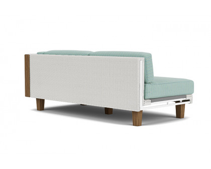 Lloyd Flanders™ Catalina Left Arm Loveseat - Matte White