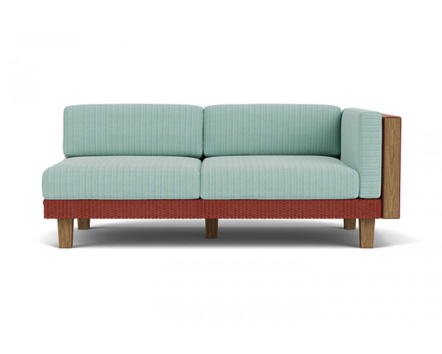 Lloyd Flanders™ Catalina Left Arm Loveseat - Terracotta