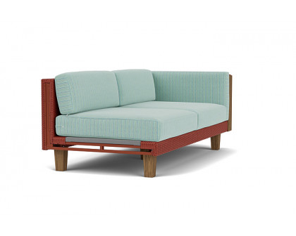 Lloyd Flanders™ Catalina Left Arm Loveseat - Terracotta