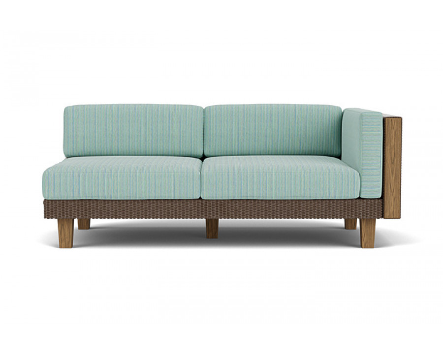 Lloyd Flanders™ Catalina Left Arm Loveseat - Bark