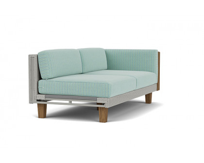 Lloyd Flanders™ Catalina Left Arm Loveseat - Platinum