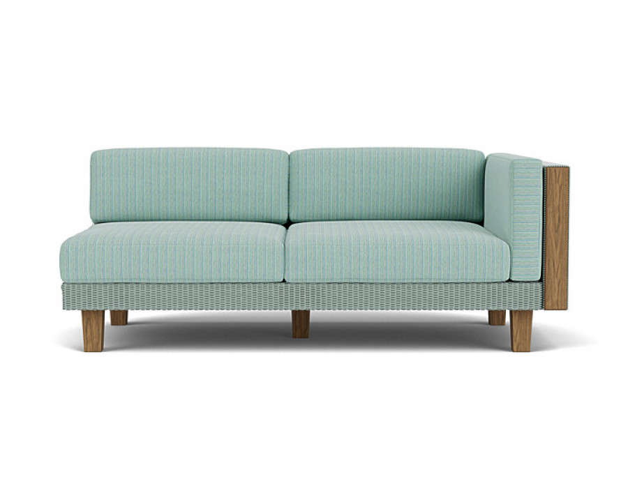 Lloyd Flanders™ Catalina Left Arm Loveseat - Sea Glass