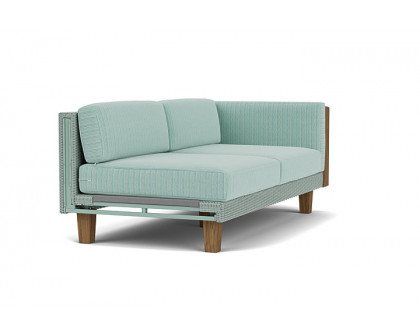 Lloyd Flanders™ Catalina Left Arm Loveseat - Sea Glass