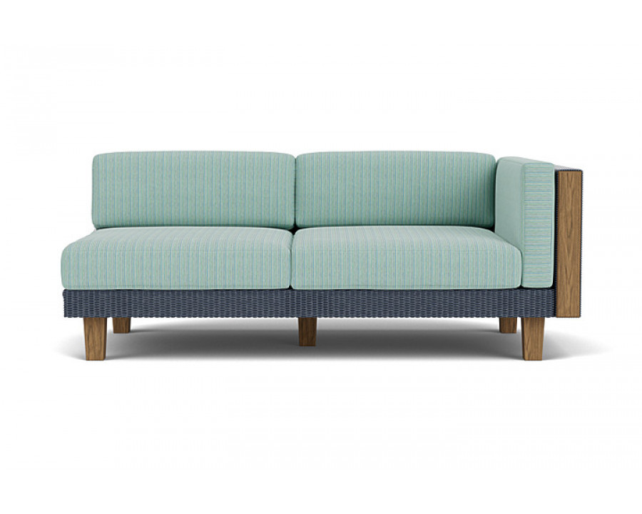 Lloyd Flanders™ Catalina Left Arm Loveseat - Denim Blue