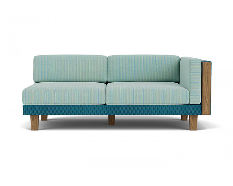 Lloyd Flanders™ Catalina Left Arm Loveseat - Peacock