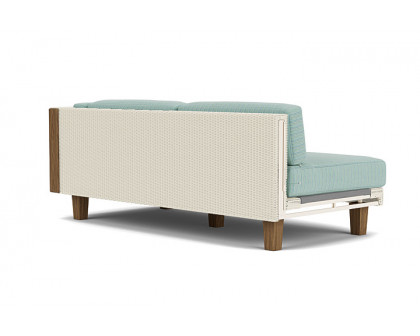 Lloyd Flanders™ Catalina Left Arm Loveseat - Ivory