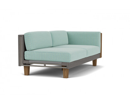 Lloyd Flanders™ Catalina Left Arm Loveseat - Pewter