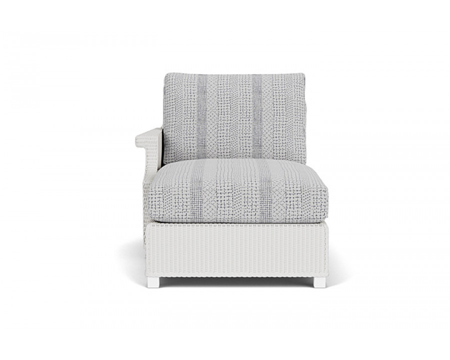 Lloyd Flanders™ Hamptons Right Arm Chaise - Matte White